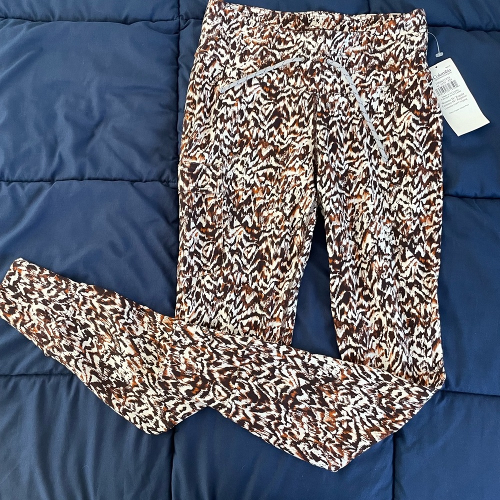 NWT COLUMBIA animal print leggings
